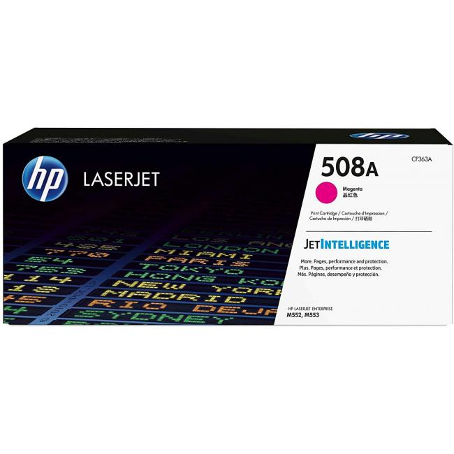 Toner HP CF363A HP 508A Magenta (5.000 Seiten) für LaserJet M552/M553/M577