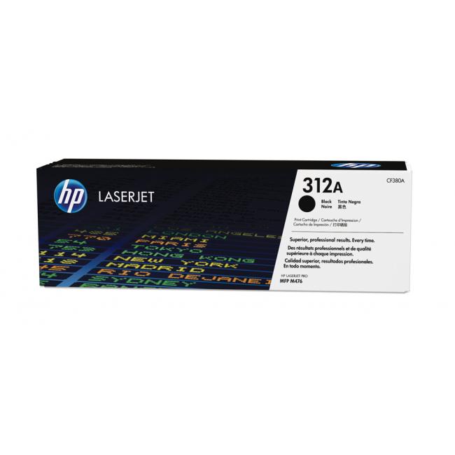 Toner HP CF380A HP 312A schwarz (2.400 Seiten) für LaserJet Pro M476