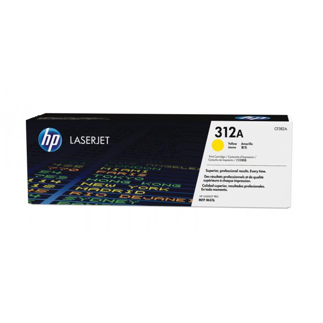 Toner HP CF382A HP 312A gelb (2.700 Seiten) für LaserJet Pro M476
