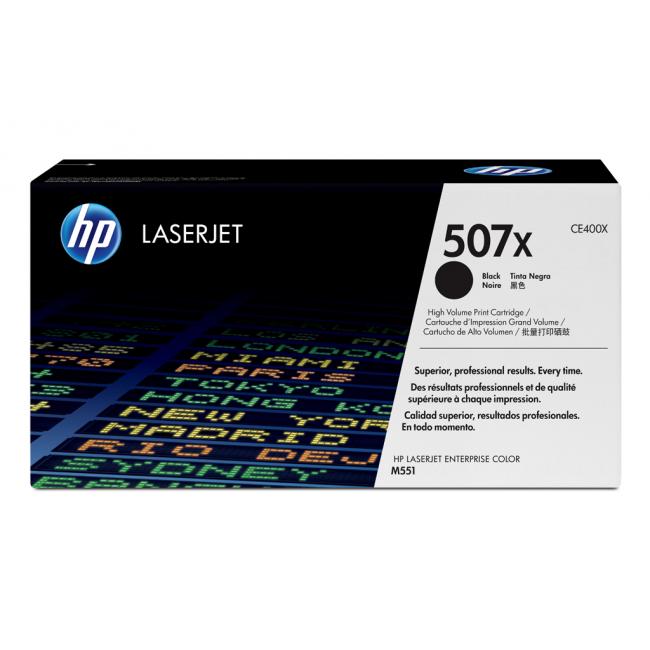 Toner HP CE400X HP 507X schwarz (11.000 Seiten) für LJ Enterprise Color M551/M570/M575