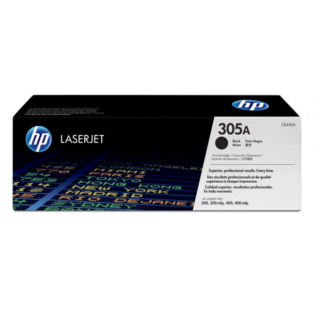 Toner HP CE410A HP 305A schwarz (2.200 Seiten) für CLJ M351/451/375/475