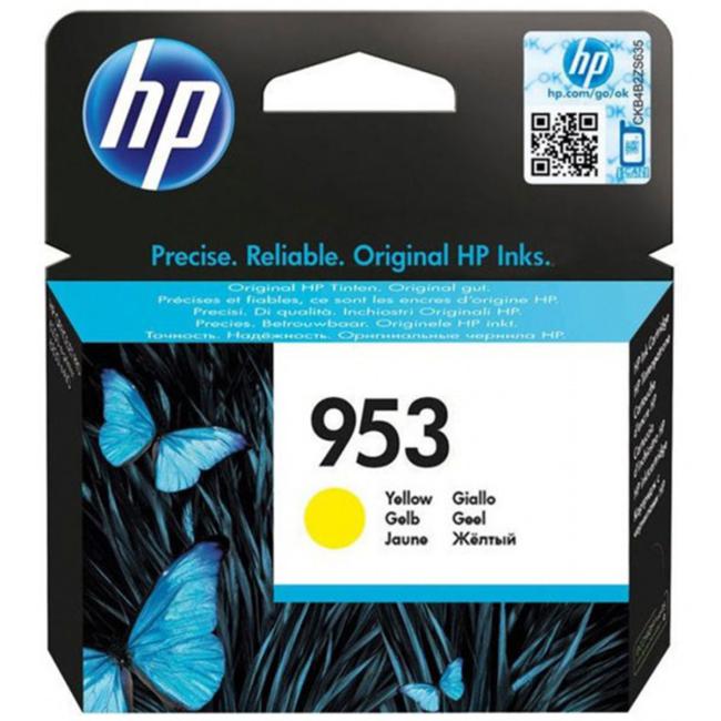 HP F6U14AE HP 953 gelbe Tintenpatrone (700 Seiten) für OfficeJet Pro 7740/8210/8710/8720