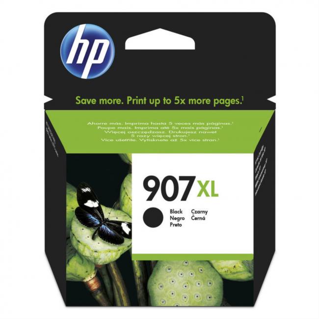 HP T6M19AE HP 907XL schwarze XL-Tintenpatrone (1.500 Seiten) für OJ Pro 6690/6970