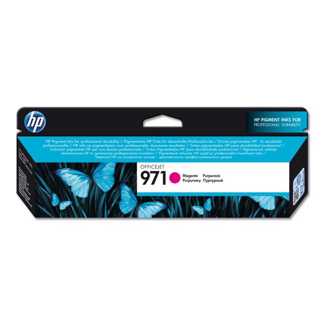 HP CN623AE HP 971 Magenta Tintenpatrone (2.500 Seiten) für Officejet Pro X451dw/X476dw/X551dw