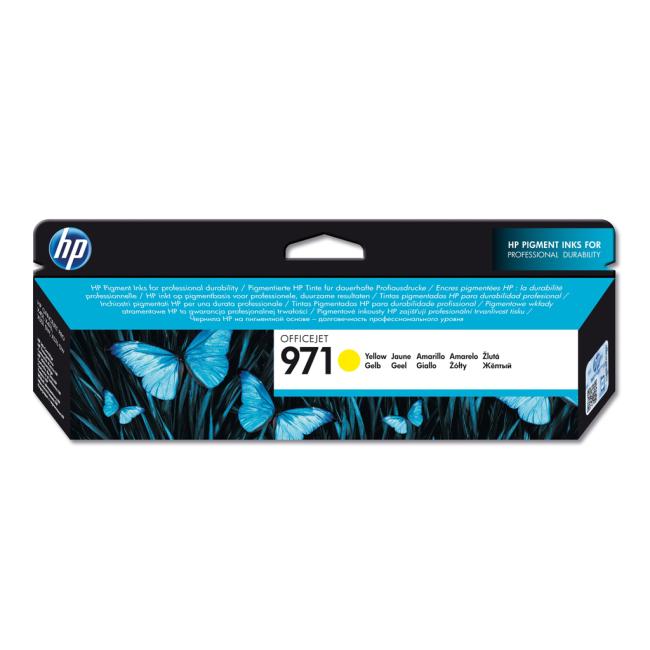 HP CN624AE HP 971 gelbe Tintenpatrone (2.500 Seiten) für Officejet Pro X451dw/X476dw/X551dw