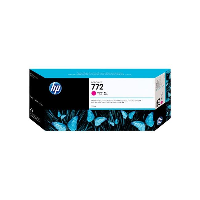 HP CN629A HP 772 Magenta-Tintenpatrone (300 ml) für Designjet Z5200