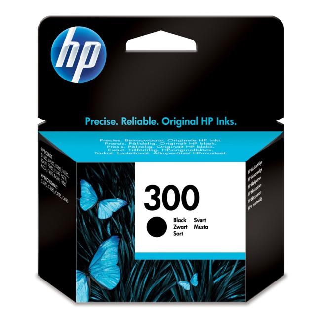 [HP000640] Tintenpatrone HP CC640EE HP 300 Deskjet D1660/D2560/D5560/F2480/F4280 Schwarz (200 Seiten)