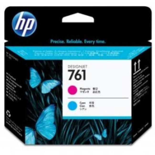 HP CH646A HP 761 Druckkopf für Designjet T7100 Cyan + Magenta