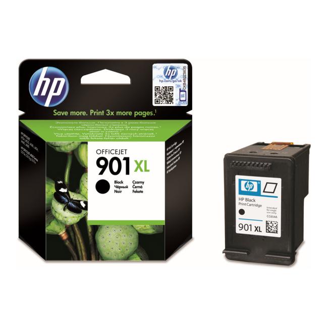 HP CC654AE HP 901XL Schwarze XL-Tintenpatrone (700 Seiten) für Officejet 4500/J4580/J4660
