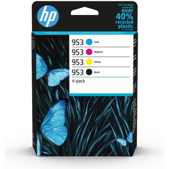 HP Tintenpatrone 6ZC69AE HP 953 Kombipackung für Officejet Pro 8218/8710/8720 CMYK