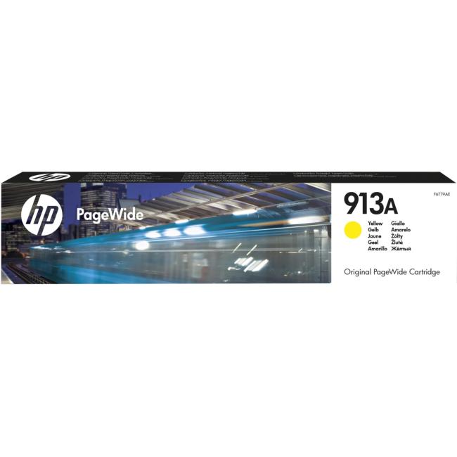 HP F6T79AE HP 913A gelbe Tintenpatrone (3.000 Seiten) für PageWide 352/377/ Pro 452/477