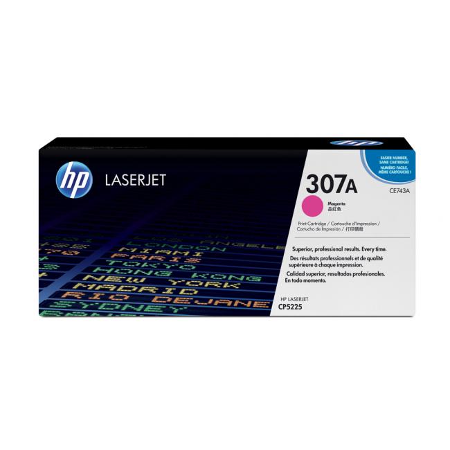 [HP000743] Toner HP CE743A HP 307A Magenta (7.300 Seiten) für LaserJet CP5220