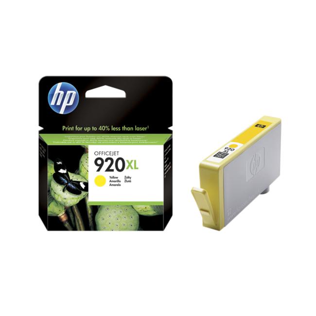 [HP000974] HP CD974AE HP 920XL gelbe XL-Tintenpatrone (700 Seiten) für Officejet 6500/7000/7500