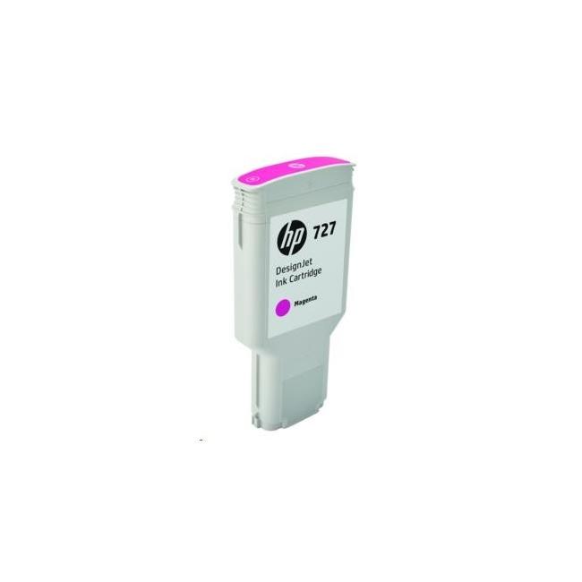 HP Tintenpatrone F9J77A HP 727 Magenta (300 ml) für DesignJet T920/T1500/T2500