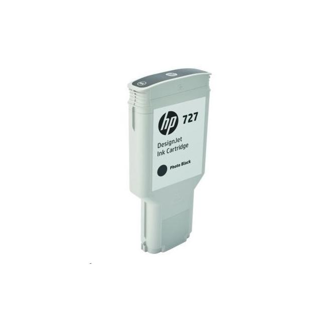 HP Tintenpatrone F9J79A HP 727 Fotoschwarz (300 ml) für DesignJet T920/T1500/T2500