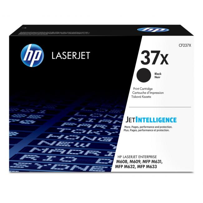 Toner HP CF237X HP 37X Schwarz (25.000 Seiten) für LaserJet Enterprise M631/M632/M633/M608/M609