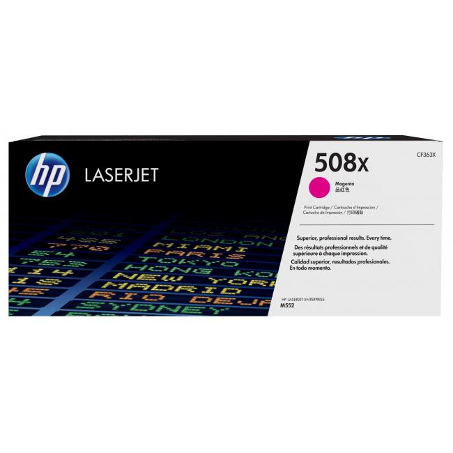 Toner HP CF363X HP 508X Magenta (9.500 Seiten) für LaserJet M552/M553/M577
