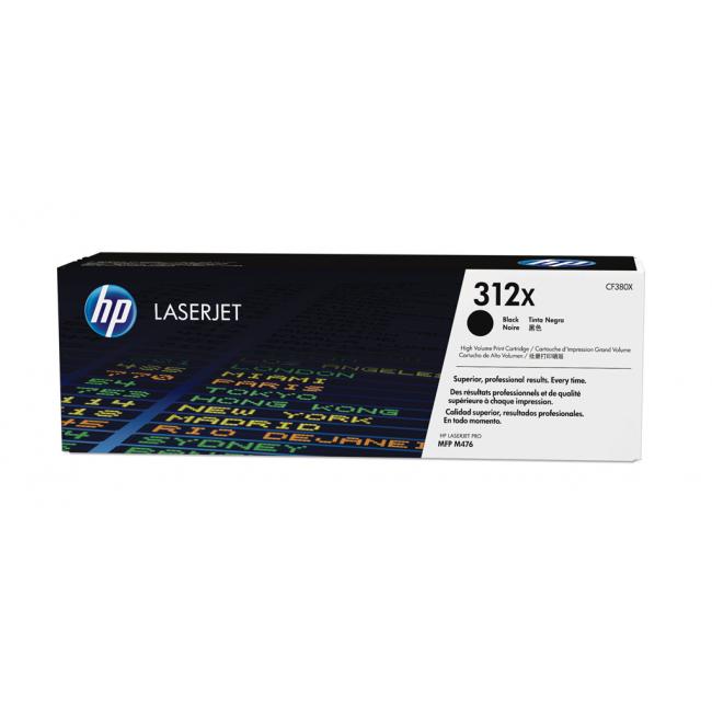 [HP001380] Toner HP CF380X HP 312A schwarz (4.400 Seiten) für LaserJet Pro M476
