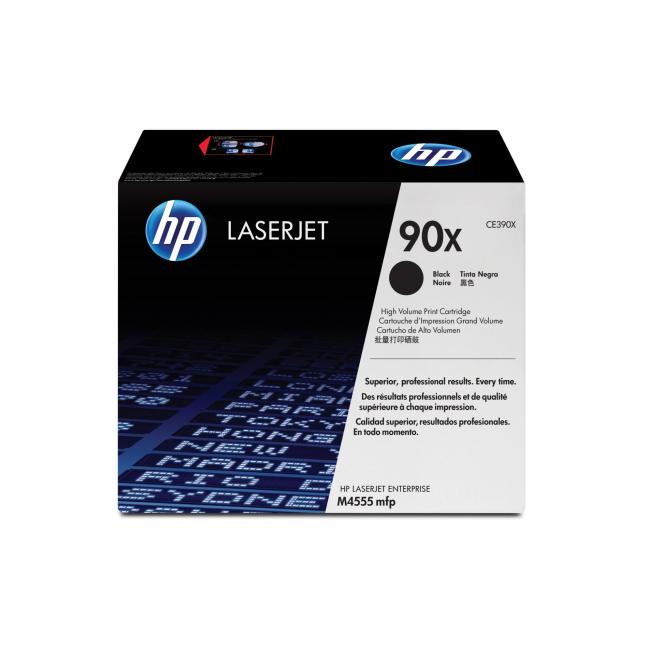 Toner HP CE390X HP 90X Schwarz (24.000 Seiten) für LJ Enterprise M4555-Serie