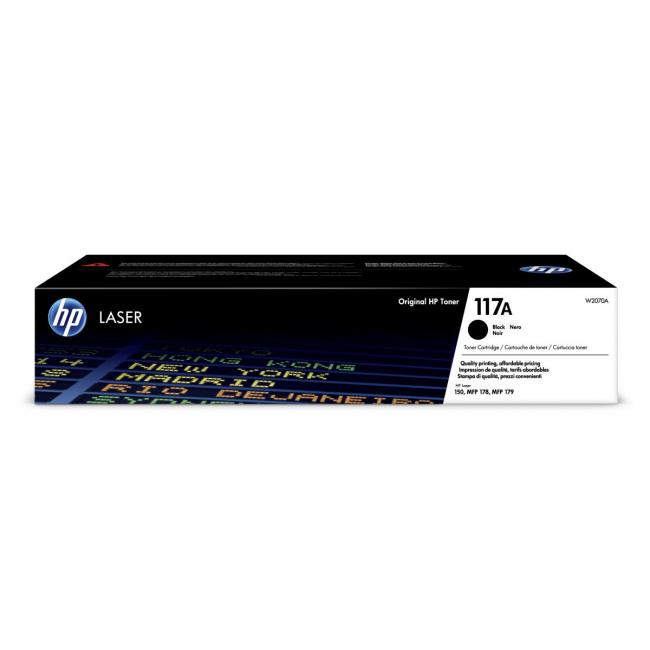 Toner HP W2070A HP 117A schwarz (1.000 Seiten) für Color Laser 150a/ MFP 178nw/179fnw
