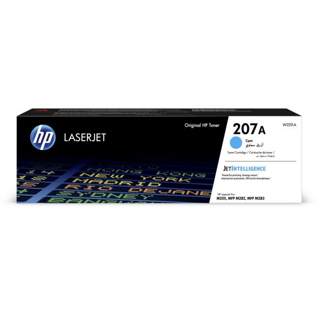 Toner HP W2211A HP 207A Cyan (1.250 Seiten) für Color LaserJet Pro M255/MFP M282/M283