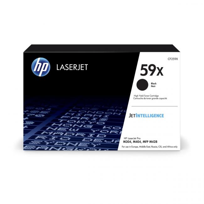 [HP100259] Toner HP CF259X HP 59X schwarz (10.000 Seiten) für LaserJet Pro M304/ M404/ MFP M428