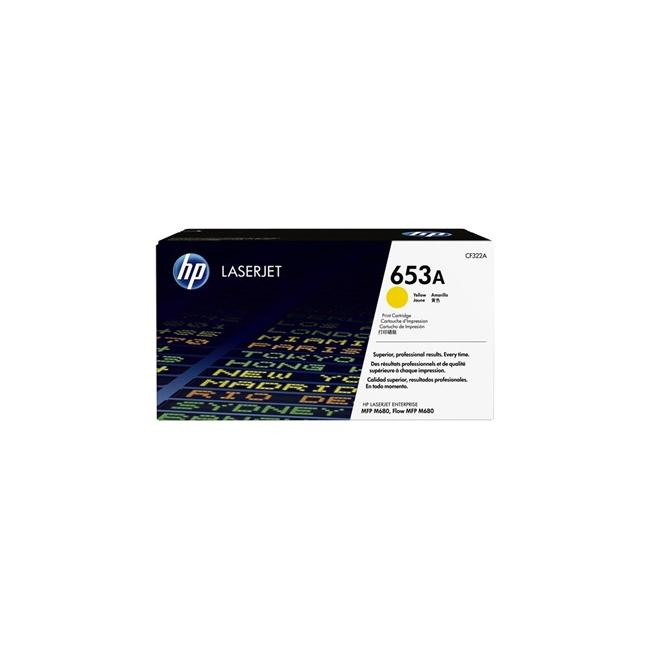 [HP100322] Toner HP CF322A HP 653A gelb (16.500 Seiten) für LaserJet Enterprise M680