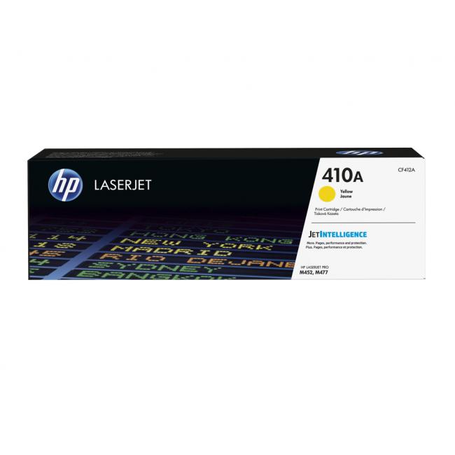 [HP100412] Toner HP CF412A HP 410A gelb (2.300 Seiten) für LaserJet Pro M377/M452/M477