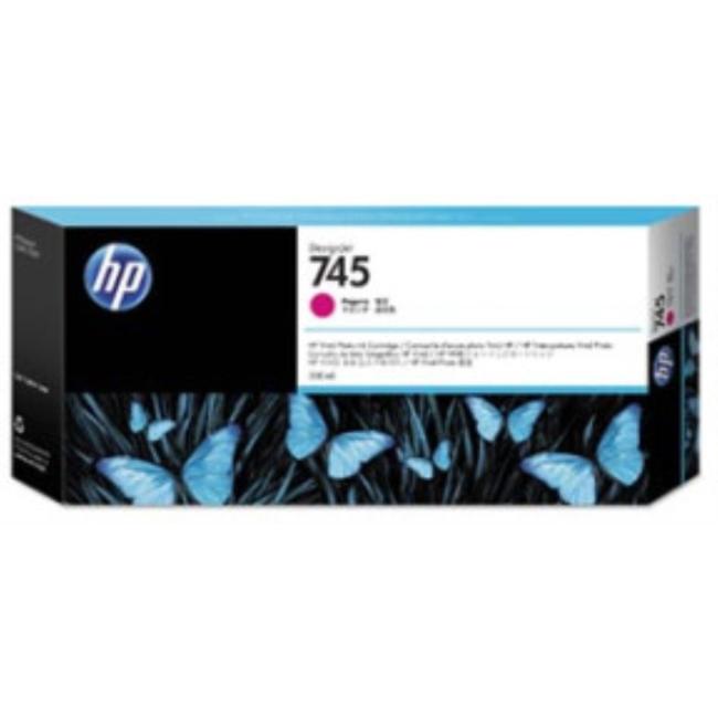 HP F9K01A HP 745 Magenta Tintenpatrone (300 ml) für DesignJet Z2600 PostScript/Z5600 PostScript