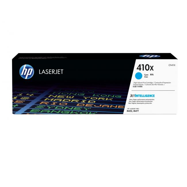 Toner HP CF411X HP 410X Cyan (5.000 Seiten) für LaserJet Pro M377/M452/M477