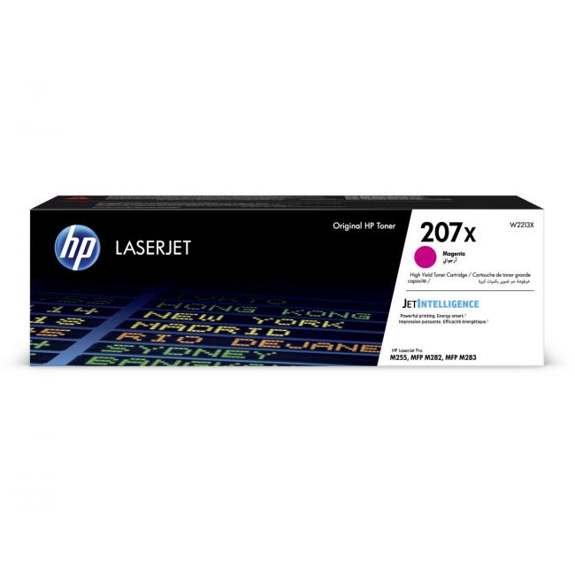 Toner HP W2213X HP 207X Magenta XL (2.450 Seiten) für Color LaserJet Pro M255/MFP M282/M283