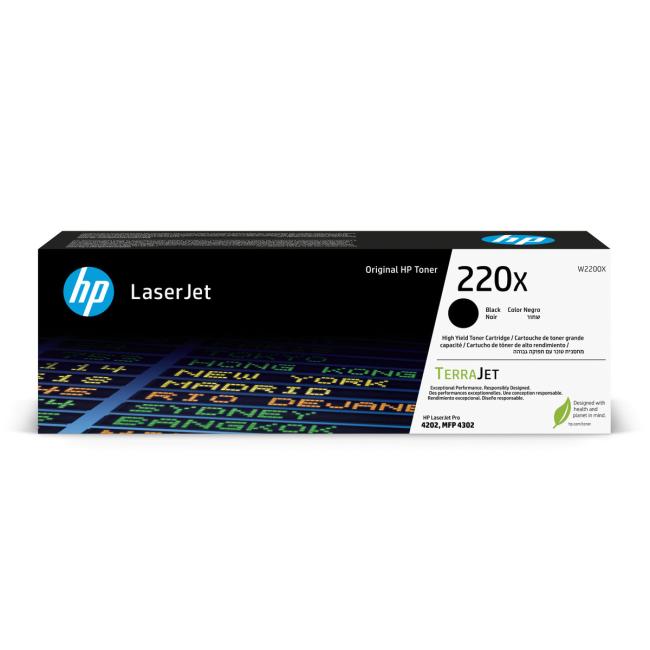 HP 220X Original LaserJet Toner Schwarz (7.500 Seiten)