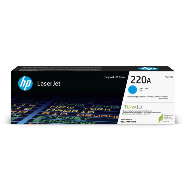 Toner HP 220A Cyan Original LaserJet (1.800 Seiten)