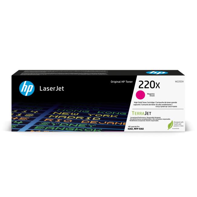 HP 220X Magenta Original LaserJet Toner (5.500 Seiten)