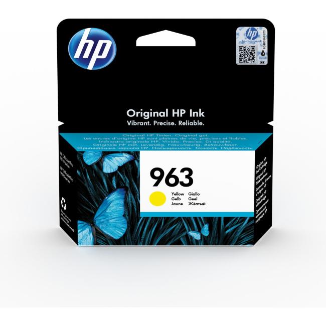 HP Tintenpatrone 3JA25AE HP 963 Gelb (700 Seiten) für OfficeJet Pro 9010/9012e