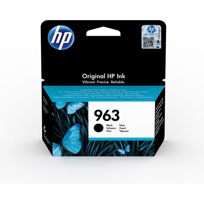 HP Tintenpatrone 3JA26AE HP 963 Schwarz (1.000 Seiten) für OfficeJet Pro 9010/9012e/9013