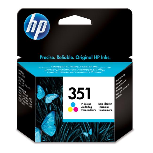 [HP337351] HP CB337EE HP 351 Farbtintenpatrone (170 Seiten) für Officejet J5700/Photosmart C5200