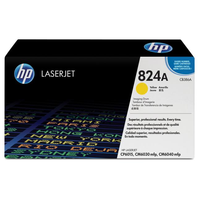 Bildtrommel HP CB386A HP 824A für Color LaserJet CP6015/ CM6040 gelb (23.000 Seiten)