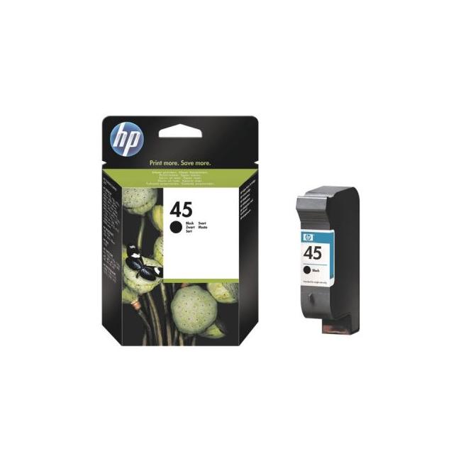 HP 51645AE HP 45 schwarze Tintenpatrone (930 Seiten) für DeskJet 712/720/722/820/830