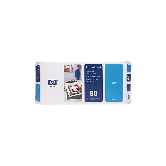 HP C4821A HP 80 Druckkopf für Designjet 1000 Cyan (17 ml)