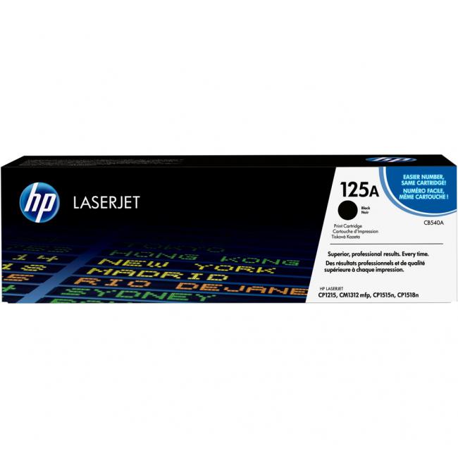 Toner HP CB540A HP 125A schwarz (2.200 Seiten) für LaserJet CP1215/1515