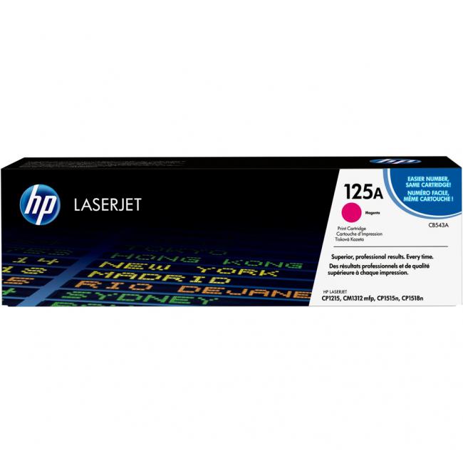 [HP543053] Toner HP CB543A HP 125A Magenta (1.400 Seiten) für LaserJet CP1215/1515