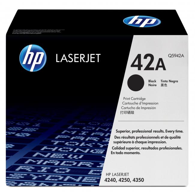 Toner HP Q5942A HP 42A (10.000 Seiten) für LaserJet 4240/4250/4350
