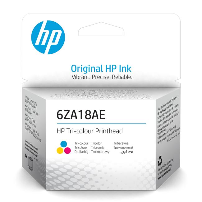 [HP618000] HP 6ZA18AE Druckkopf – Dreifarben