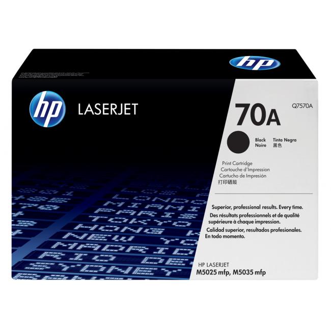 Toner HP Q7570A HP 70A schwarz (15.000 Seiten) für LaserJet M5025/M5035