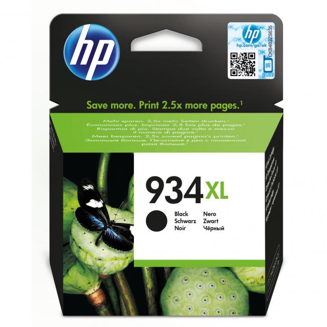 [HP934001] HP C2P23AE HP 934XL schwarze XL-Tintenpatrone (1.000 Seiten) für OfficeJet Pro 6230/6830