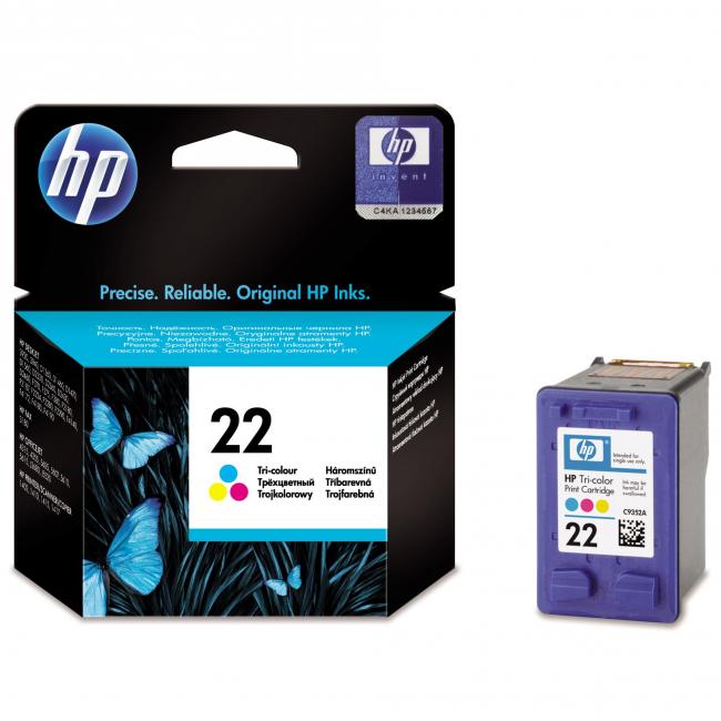 [HP935200] HP C9352AE HP 22 Farbtintenpatrone (165 Seiten) für Deskjet 3910/3920/3930/3940/D1311
