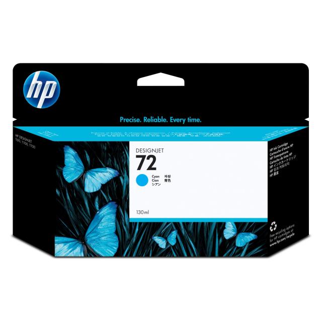 [HP937101] Tintenpatrone HP C9371A HP 72 Cyan (130 ml) für DesignJet T610/T620/T790/T770