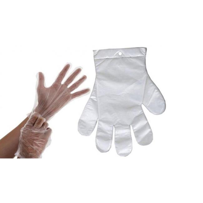Einweghandschuhe, mikrodünnes HDPE (100 Stück)