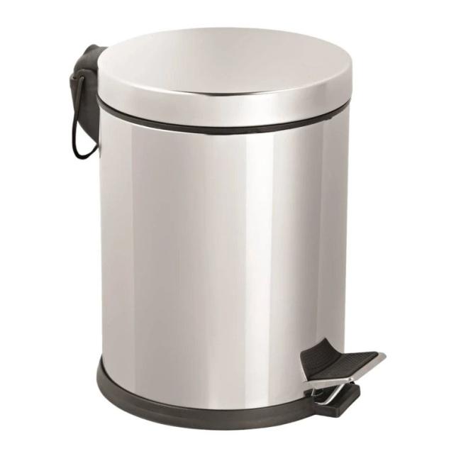 [HY006608] Abfallbehälter aus Edelstahl, 12 l